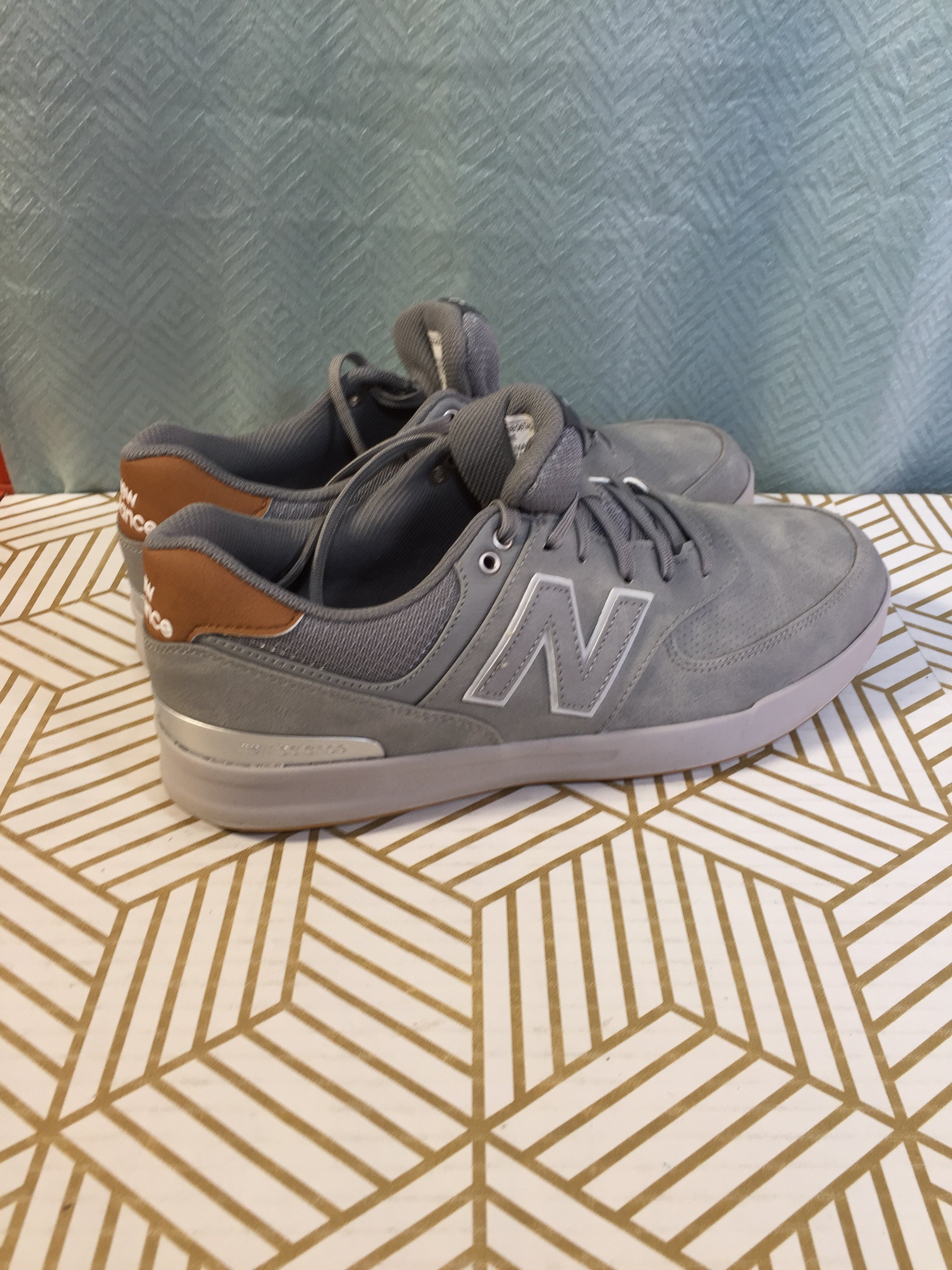 New Balance Men's 574 Greens Golf Shoe US Size 10 (7772385771758)